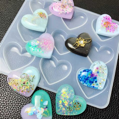 resin heart mold